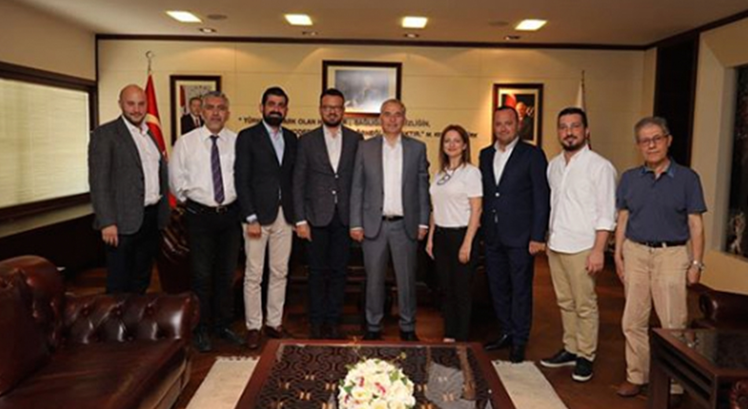 Denizli Büyükşehir Belediye Başkanı Osman Zolan Ziyareti
